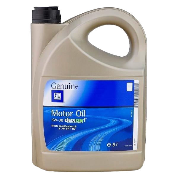 Моторное масло General Motors Longlife Dexos-1 5W-30, 5л